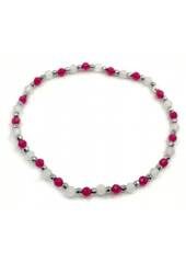 Bransoletka RUBIN 925