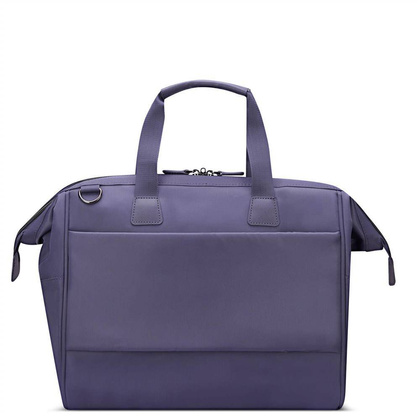 Delsey Montrouge Damska fioletowa torba na laptopa 14"
