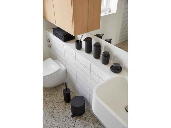 Kosz na śmieci 4l Ume czarny 330405