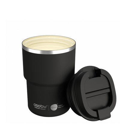 ASOBU Kubek termiczny THE MINI PICK UP BLACK, 355ml