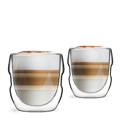Komplet 2 szklanek z podwójną ścianką 250 ml Sferico 7954