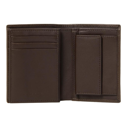 Etui na karty Button Brown