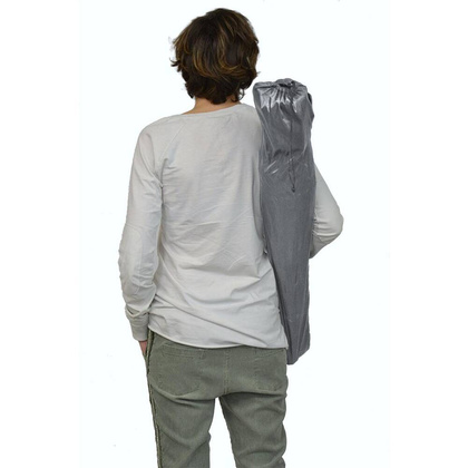 KRZESŁO TURYSTYCZNE SKŁADANE 50X50X80CM SZARE