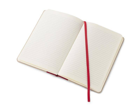 Notes KLAPP zawiera 96 kartek w linie Czerwony