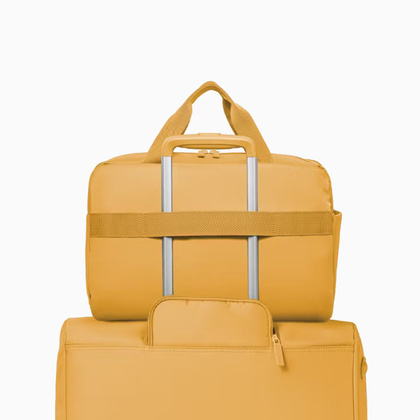 Torba podróżna z miejscem na laptop PUCCINI BARBADOS B50251 6 Żółta