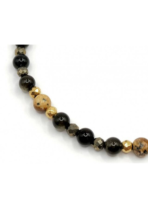 Bransoletka PIRYT JASPIS 925