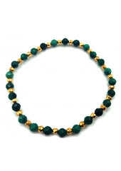 Bransoletka MALACHIT REALIZACHA CELÓW 925