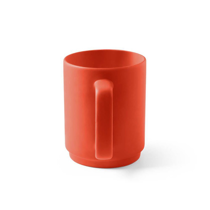MIGHTY. Ceramiczny kubek z cylindrycznym korpusem