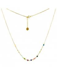 Naszyjnik Fiesta Rubin 925