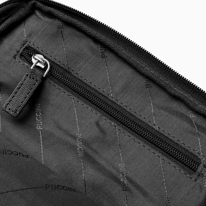 Torba na ramię skórzana PUCCINI COMO CO1924 1 Czarna