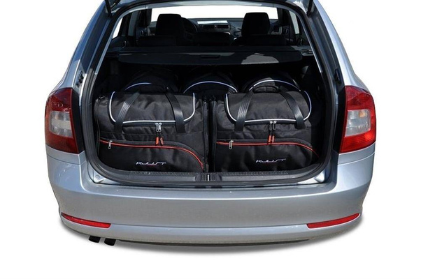 SKODA OCTAVIA KOMBI 2004-2013 TORBY DO BAGAŻNIKA 5 SZT KJUST