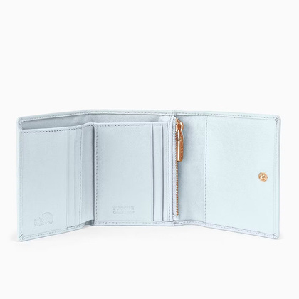 Portfel damski skórzany PUCCINI ZEN ZN9187 7B Niebieski