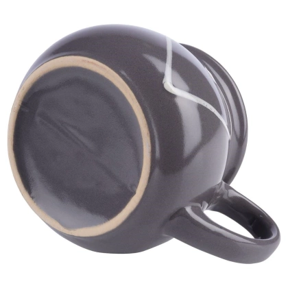 Kubek ceramiczny z uchwytem kolorowe serca zestaw 6 szt. 320 ml