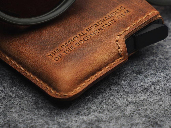 "THE COWBOY CAPITAL" Portfel RFID - SADDLE LEATHER 1950