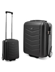 Mała walizka kabinowa PELLUCCI RGL 520 SS Czarna