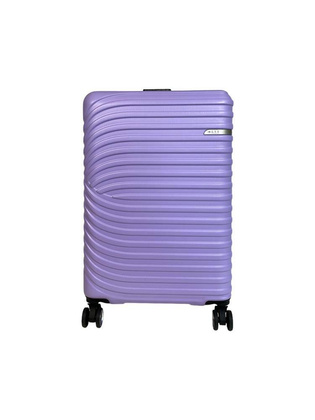 LYS Paris Hawana Średnia twarda fioletowa walizka na kółkach 66 cm
