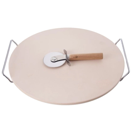 Kamień do pieczenia pizzy forma na pizzę stojak nóż ORION