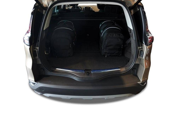 RENAULT ESPACE 2014+ TORBY DO BAGAŻNIKA 5 SZT KJUST