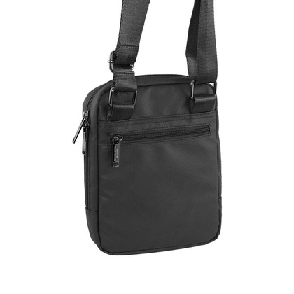 Torba na ramię AERONAUTICA MILITARE Camou Czarna