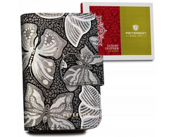 Skórzany portfel damski z systemem RFID