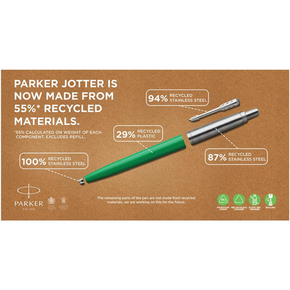 Parker Jotter długopis kulkowy z recyklingu
