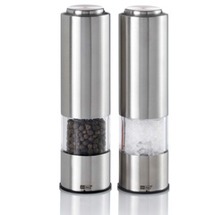 Zestaw elektrycznych młynków do pieprzu i soli PEPMATIK