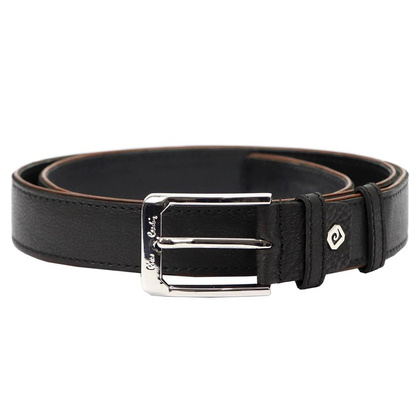 Pasek skórzany męski Pierre Cardin GF 9033 Czarny