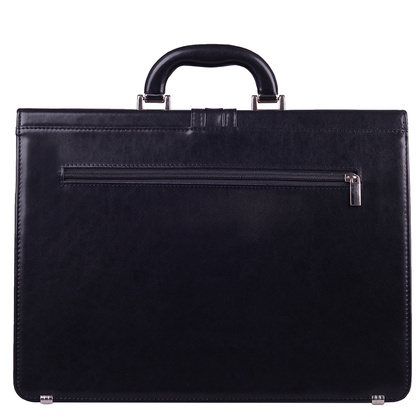 Teczka skórzana KEMER B 391/DW Czarna