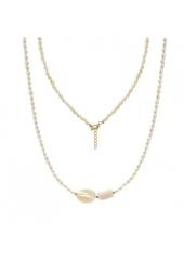 Naszyjnik ślubny Masa perłowa 925