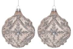 Kpl.2 bombek szklanych premium