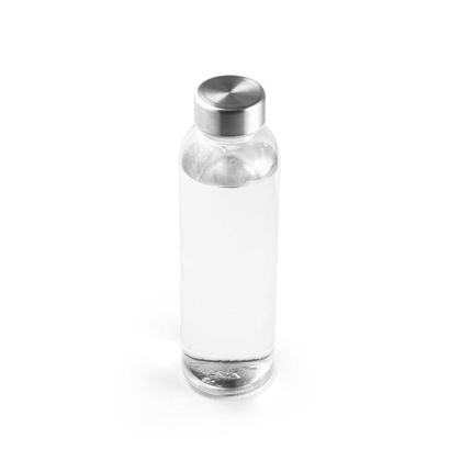 SOLER. Szklana butelka i zakrętka ze stali nierdzewnej z sublimacją 500 ml