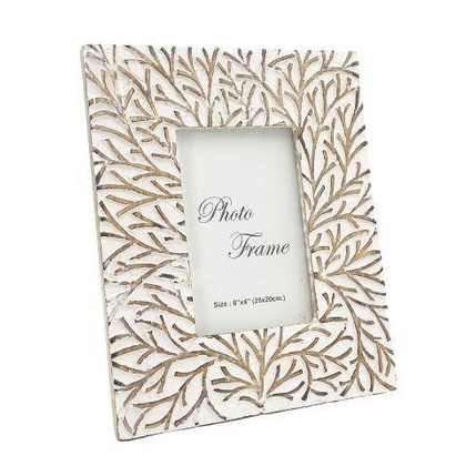Drewniana ramka na zdjęcia "gałązki" 29382 - format 15x10cm