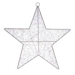 Gwiazda średnia szampańska z jedwabnej nitki