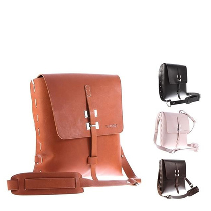 Designerska torba skóra KEMER VOOC Vintage P3 czarny