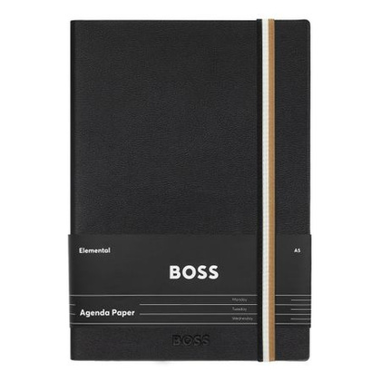 Notatnik A5 Iconic Black Agenda