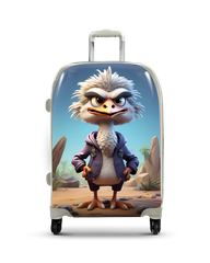 Średnia walizka Struś