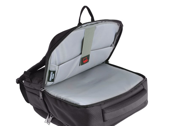 plecak Aeronautica Militare 524 DRONE szary miejski na laptop 29x42x17