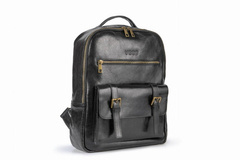 Plecak skórzany KEMER VOOC EP12 czarny