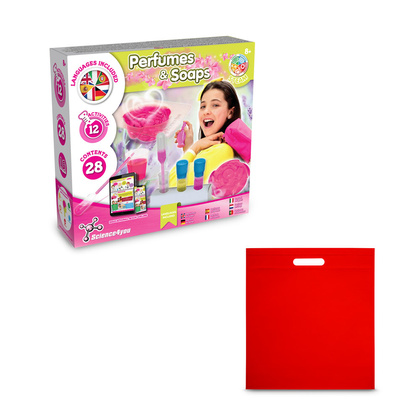Perfume & Soap Factory Kit IV. Gra edukacyjna dostarczany z torebką prezentową z włókniny