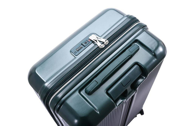 LYS Paris Porto Duża twarda zielona walizka na kółkach 76 cm