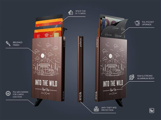 Etui na karty kredytowe RFID ZEN "INTO THE WILD" 1920