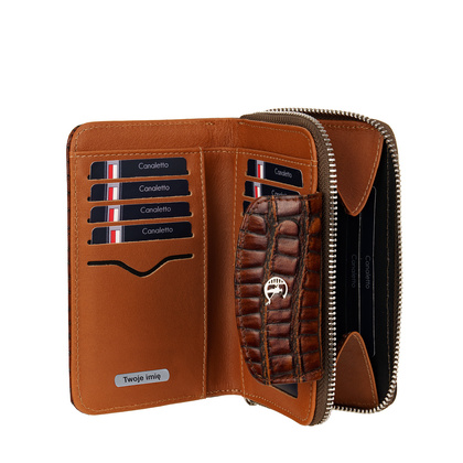 Personalizowany damski portfel skórzany Canaletto PD1445s299 RFIDPS