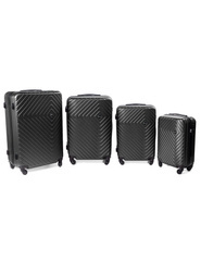 Zestaw 4 walizek PELLUCCI RGL 741 Grafitowy