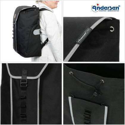 Torba na stelaż wózka zakupowego ANDERSEN Bahne