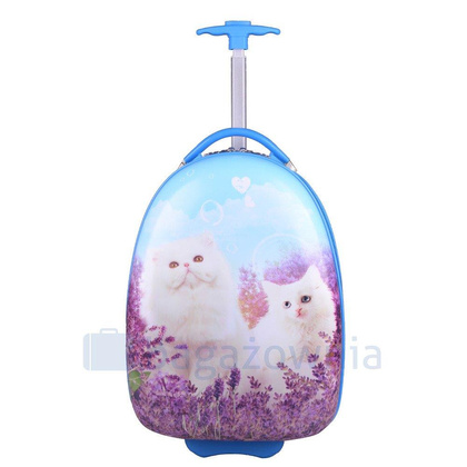 Walizka dziecięca KEMER RGL KOTEK Multikolorowa