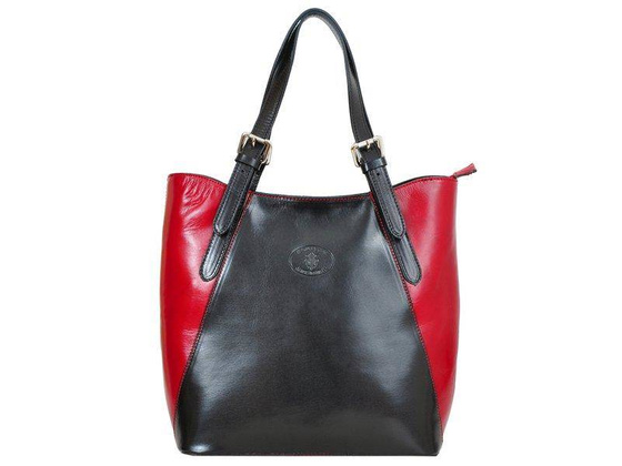 Torebka damska skórzana KEMER 847 Brązowa