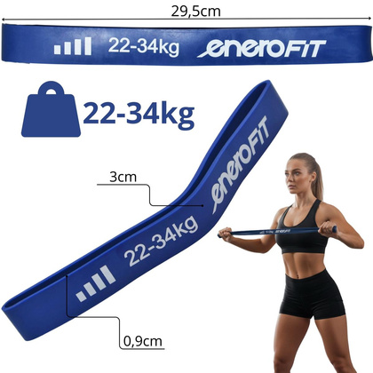 GUMA TAŚMA DO ĆWICZEŃ FITNESS CROSSFIT MINI BAND 22-34KG ENERO FIT