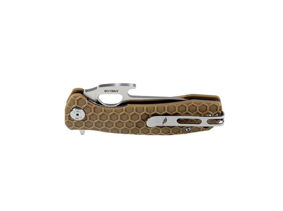 Nóż Honey Badger Opener Medium Tan 8Cr13MoV DP