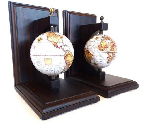 Podpórki książek bookend globusy NC2677C