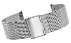 Bransoleta Siatka Srebrna 20 mm 301S20